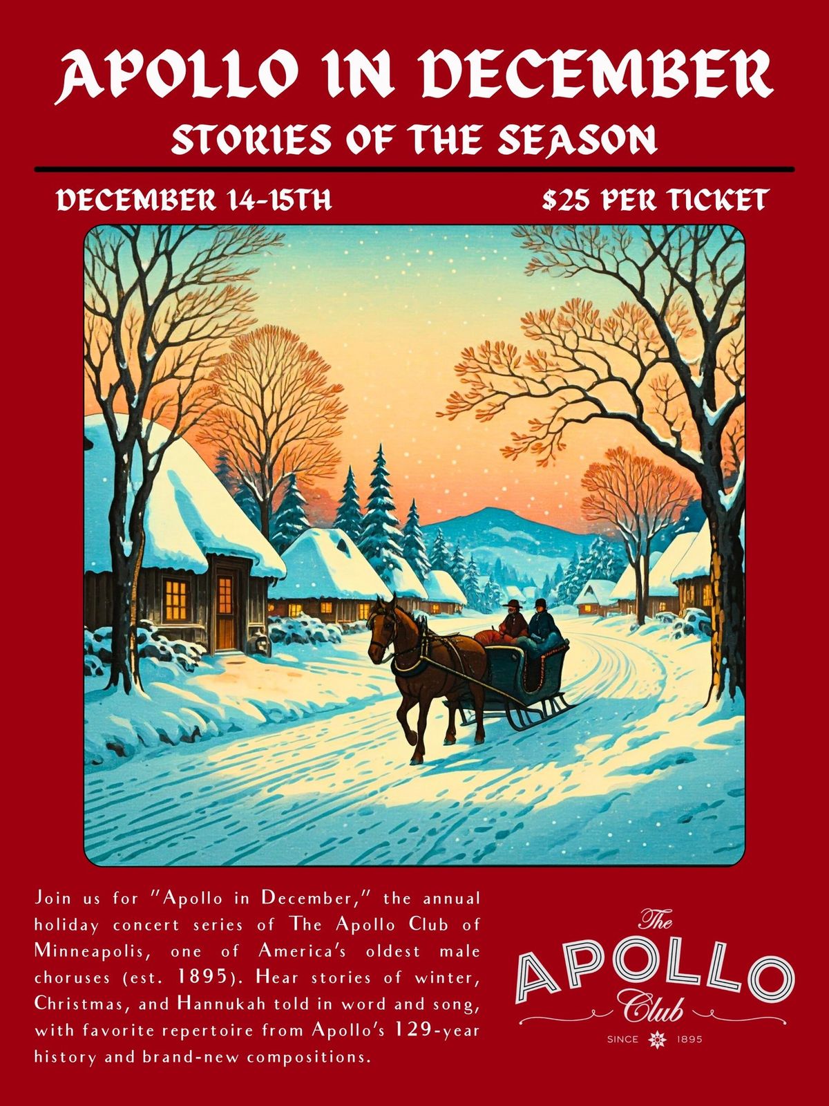 Apollo in December: Stories of the Season