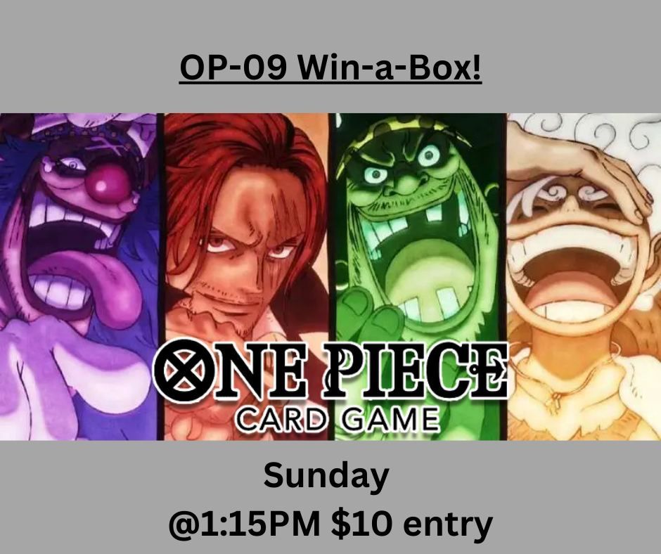 ONE PIECE Emperors in the new World Win-a-Box