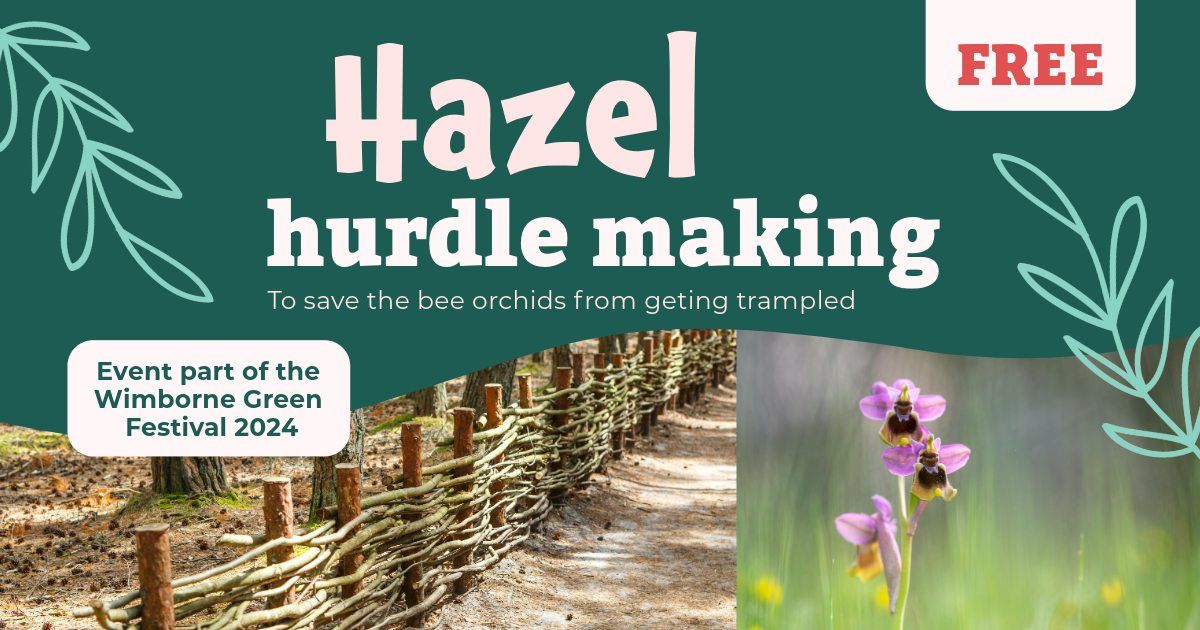 Hazel hurdle making