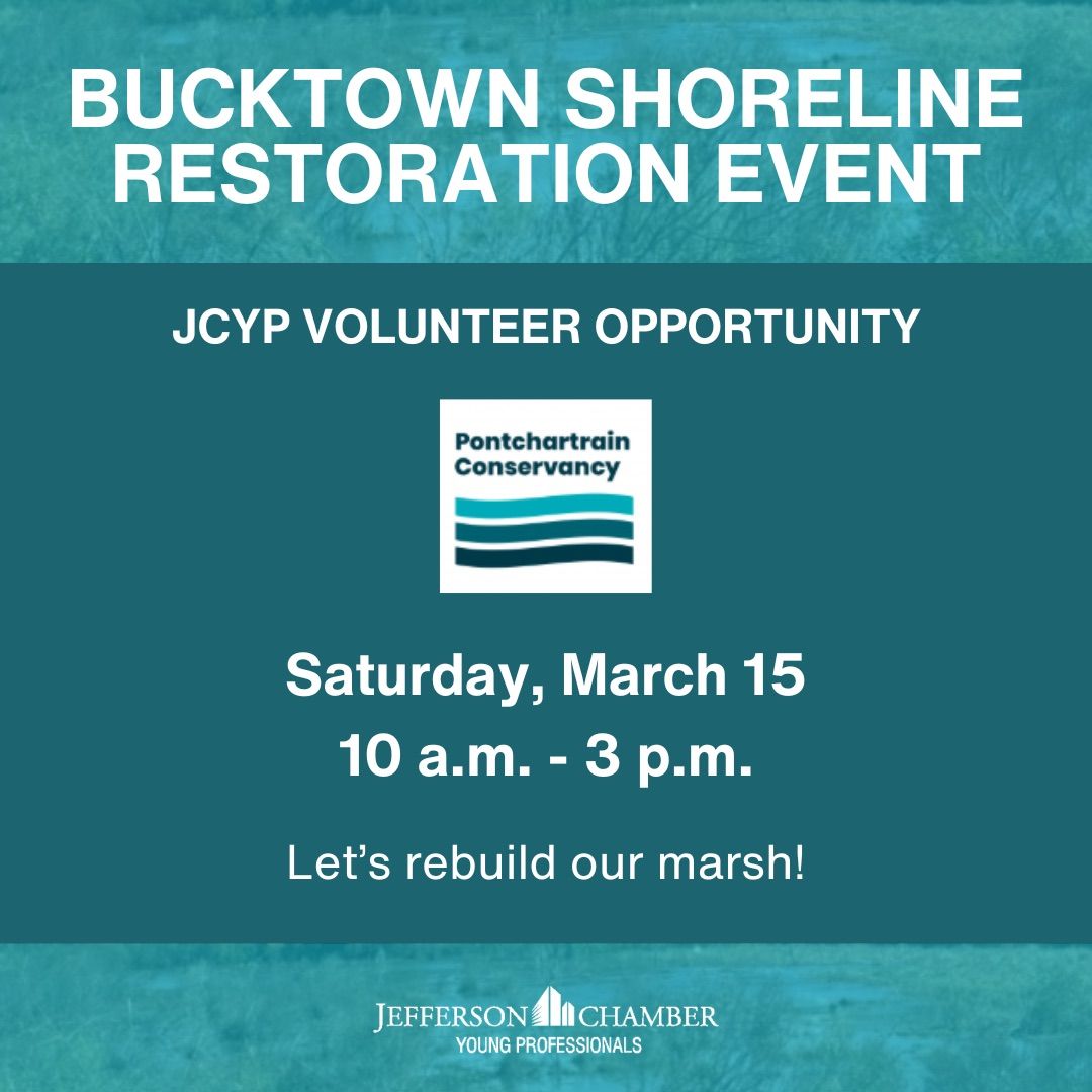 Bucktown Shoreline Restoration Event