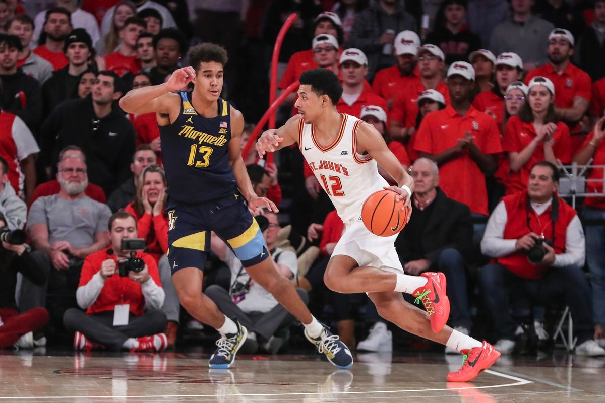 St. Johns Red Storm at Marquette Golden Eagles Mens Basketball at Fiserv Forum