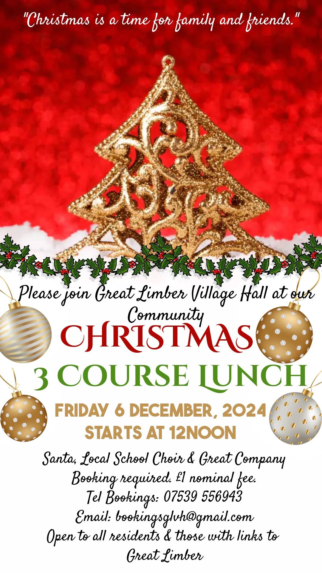 Community Christmas Lunch