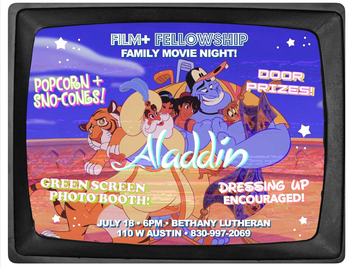 FILM+ Fellowship: Aladdin