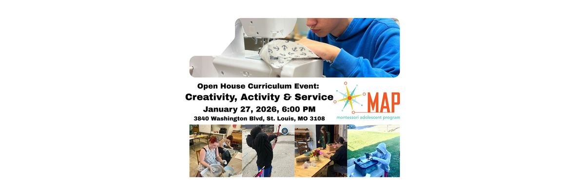 MAP St. Louis Curriculum Event- Creativity\/Activity\/Service