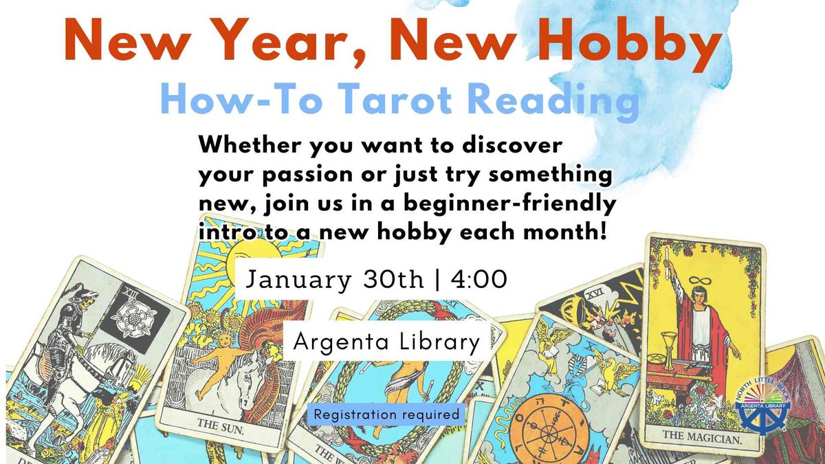 New Year\/New Hobby: Tarot Card Reading (Registration Required)