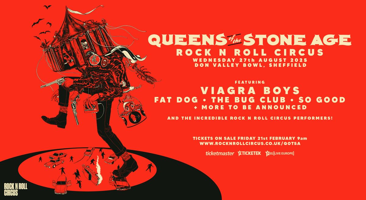 QUEENS OF THE STONE AGE AT ROCK N ROLL CIRCUS!