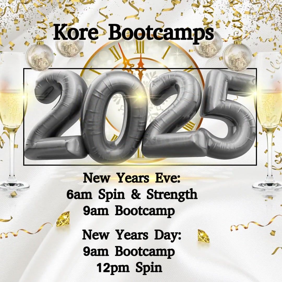 New Years Eve & New Years Day Classes 