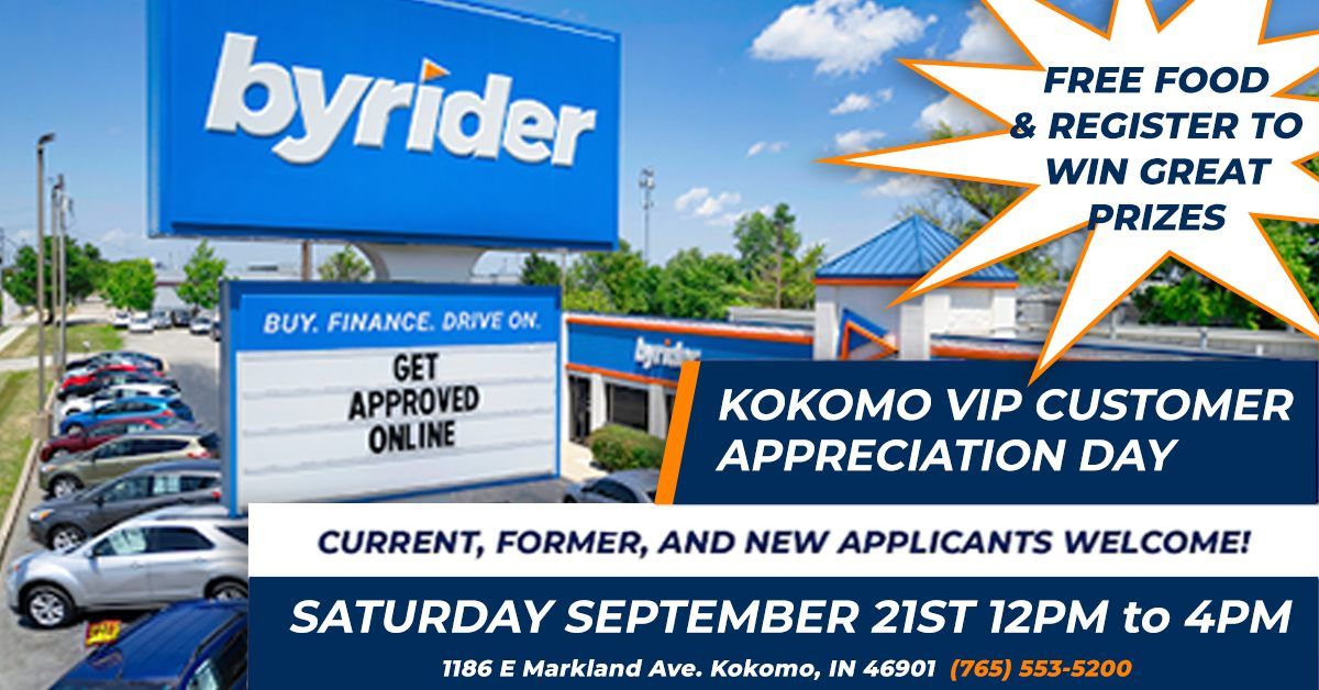 Byrider Customer Appreciation Event!