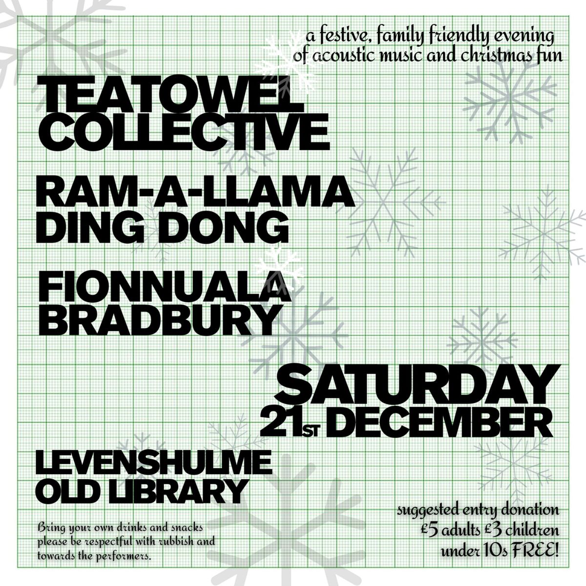 Teatowel Collective Xmas show! 