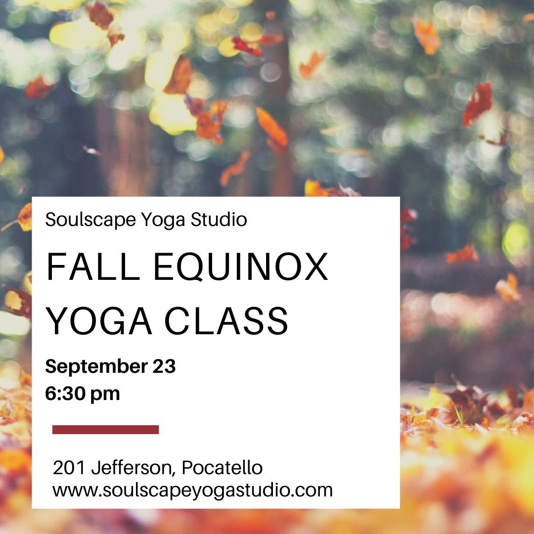 Fall Equinox Yoga Class