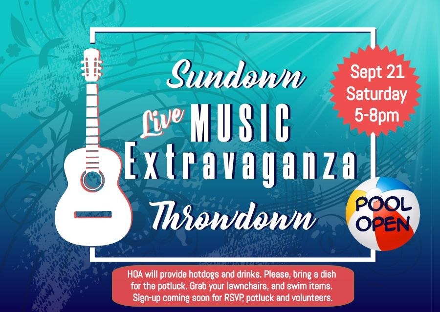 Sundown Throwdown Music Extravaganza II