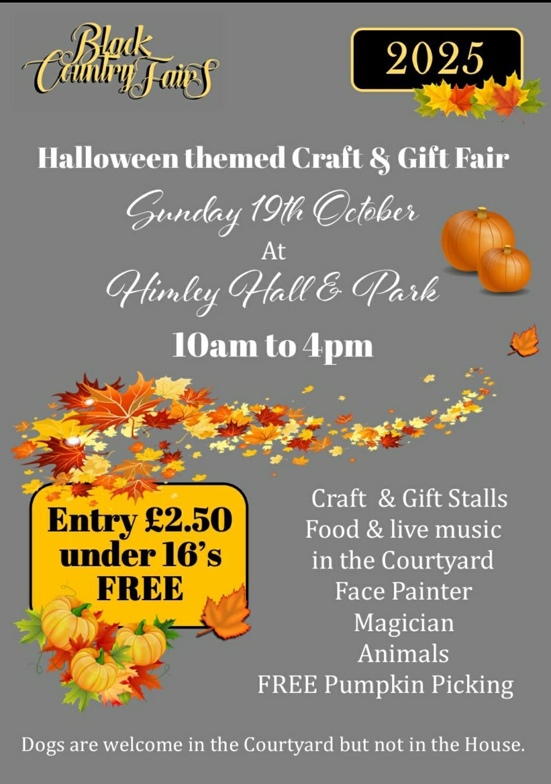 Black Country Fairs Halloween Themed Craft & Gift Fair