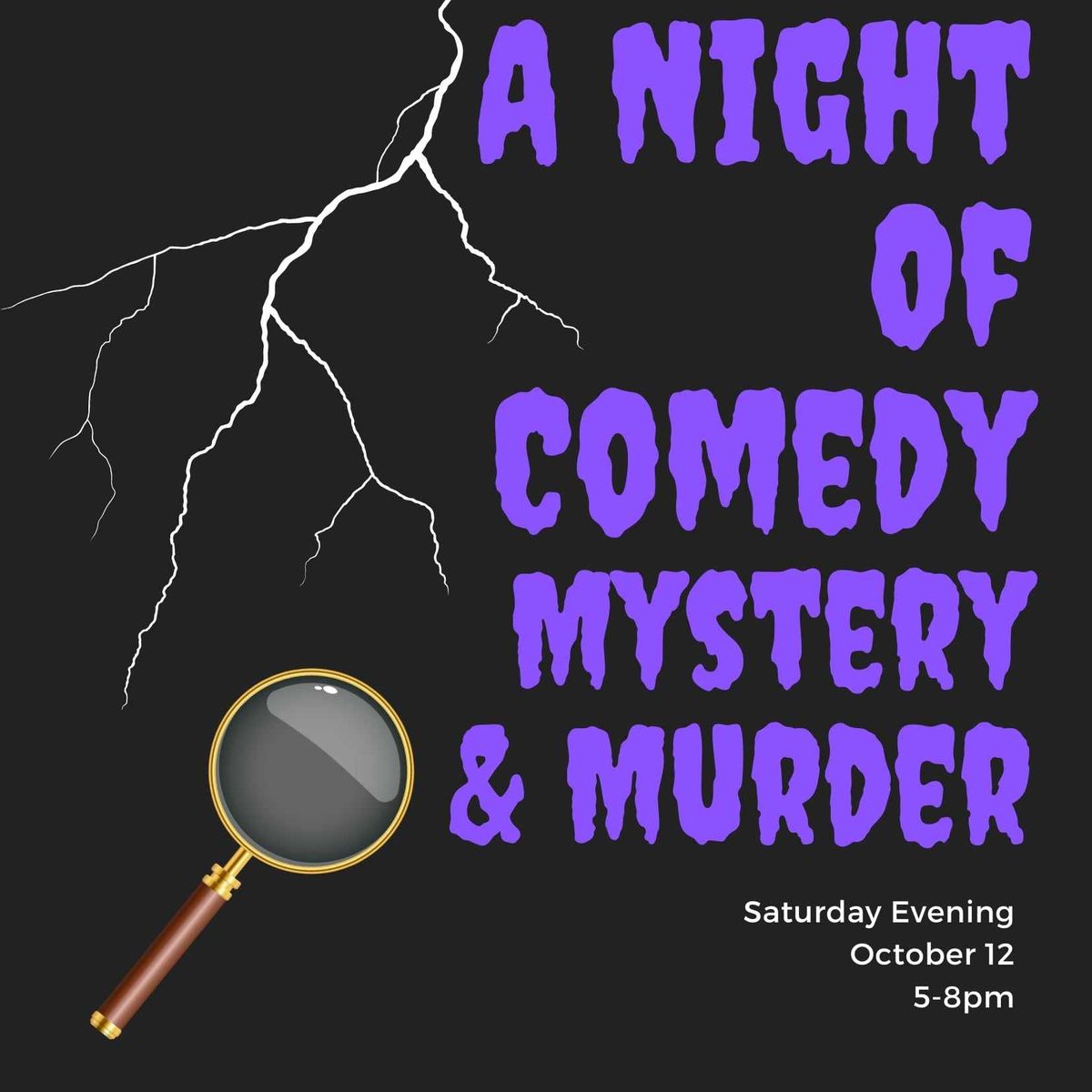 A Night of Comedy, Mystery, and Murder