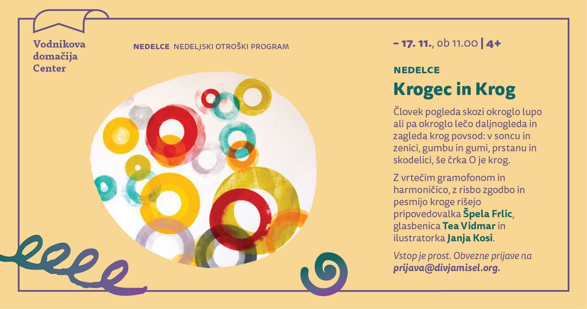 Nedelce: Krogec in krog