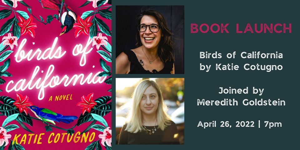 Book Launch: Birds of California by Katie Cotugno