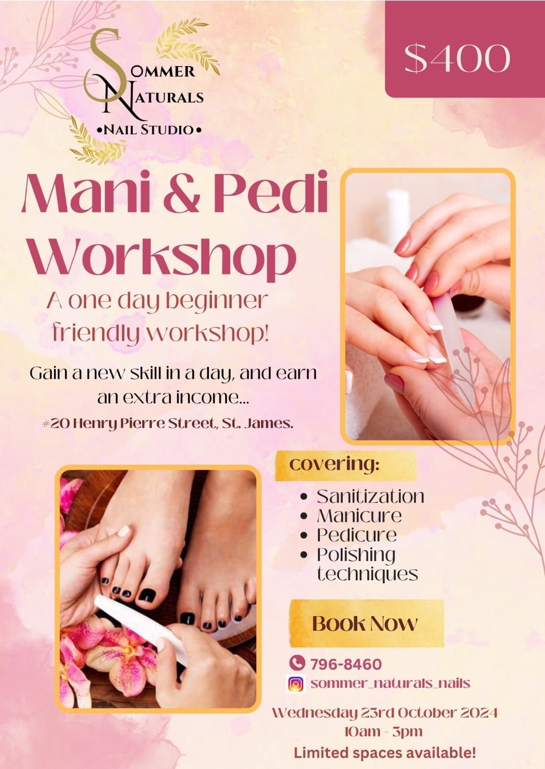 Manicure and Pedicure Workshop