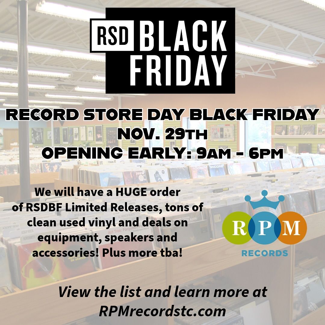 Record Store Day Black Friday