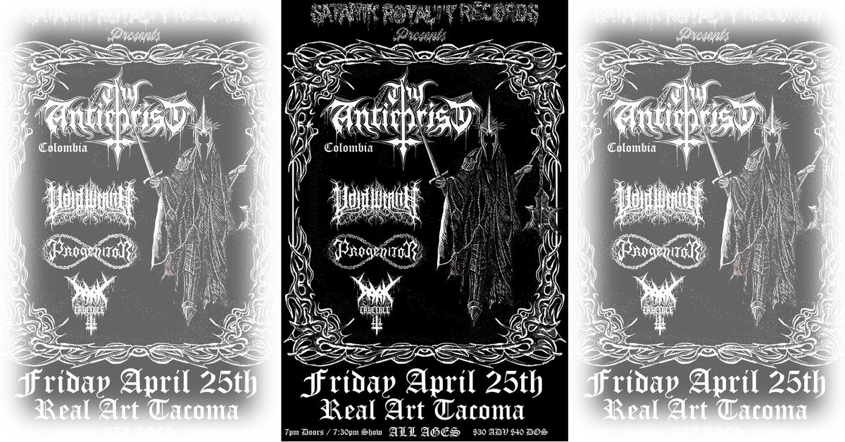 Satanik Royalty Records and RAT Present: Thy Antichrist, Void Wraith, Progenitor, Dark Crucible