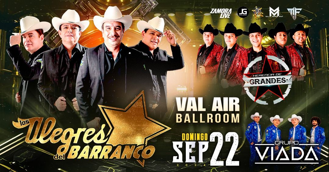 09.22.24 - Los Alegres del Barranco - Val Air Ballroom - Iowa