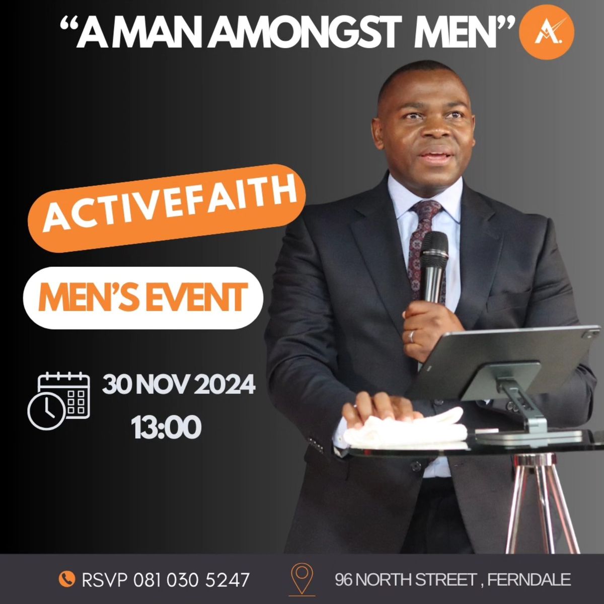 Activefaith Men's Event