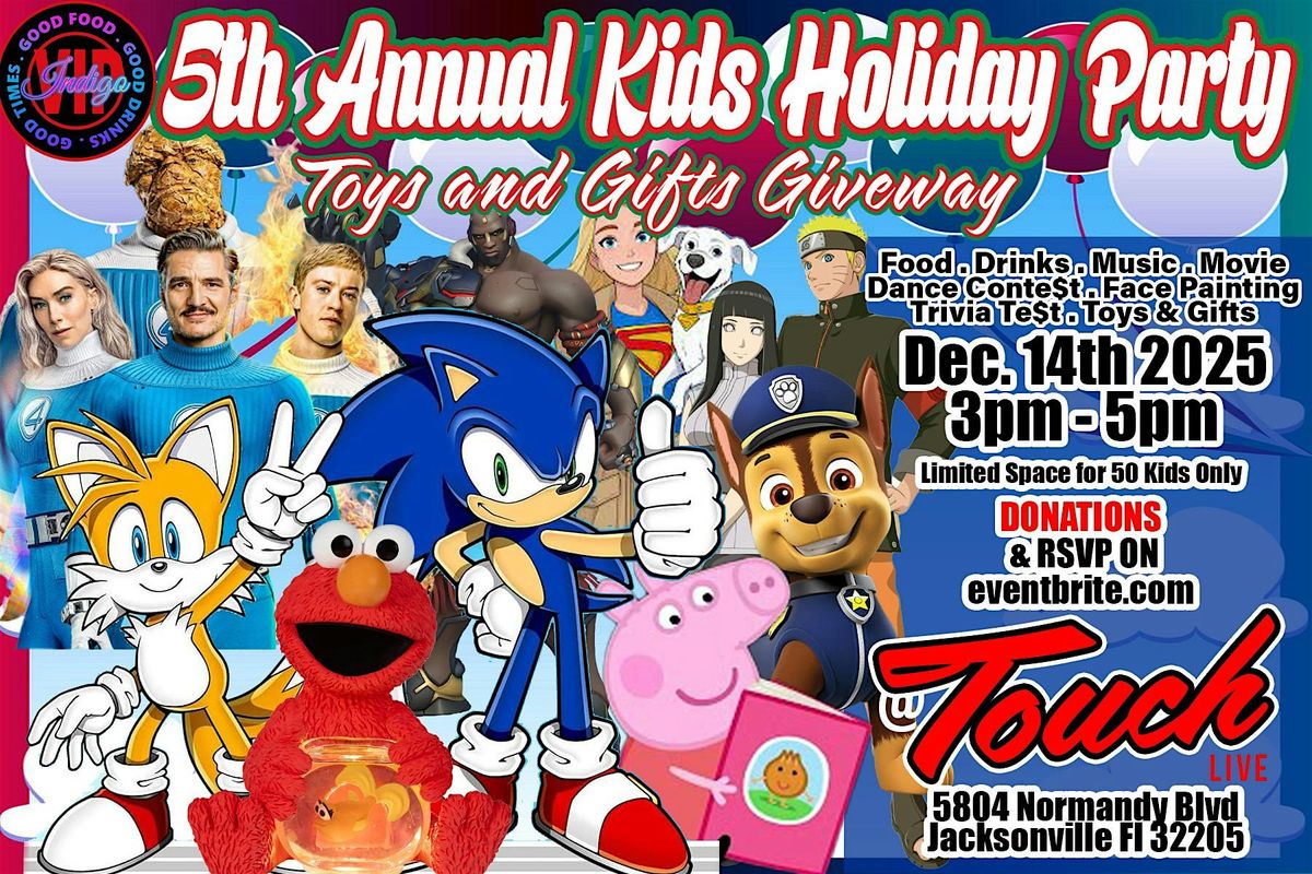 Our 5th Annual Kids Holiday Party