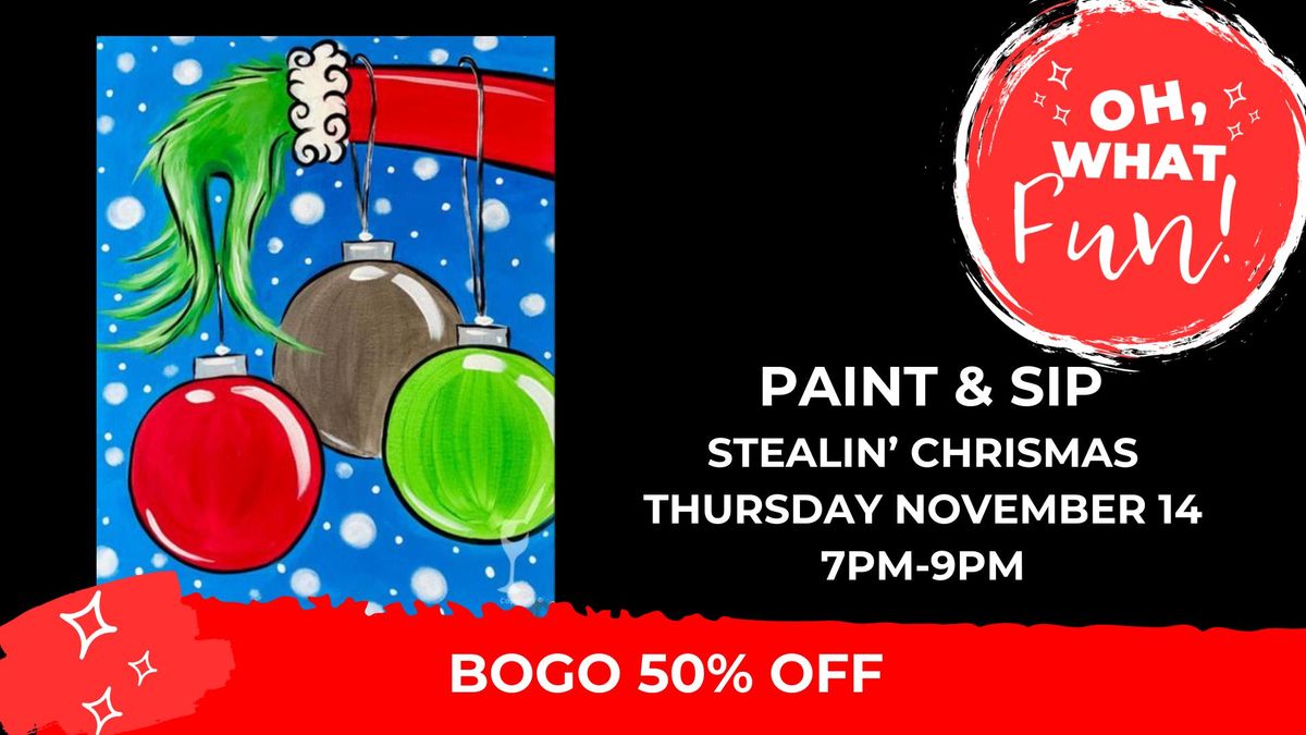 BOGO 50% off! Stealin' Christmas