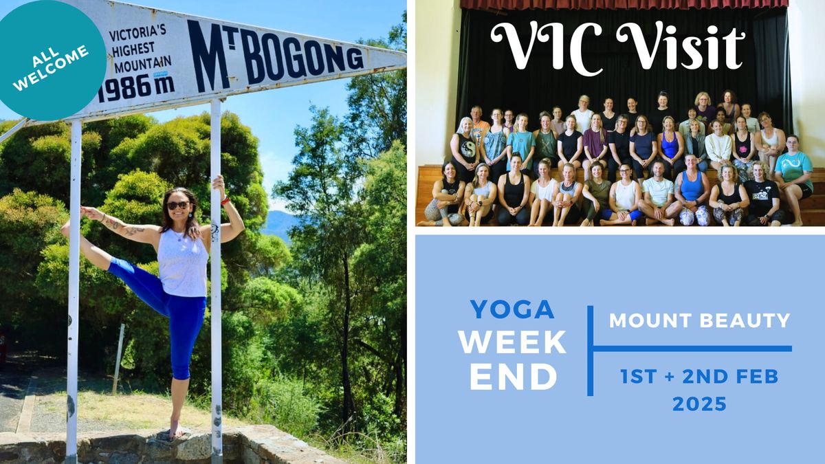 NE VIC Yoga Weekend 