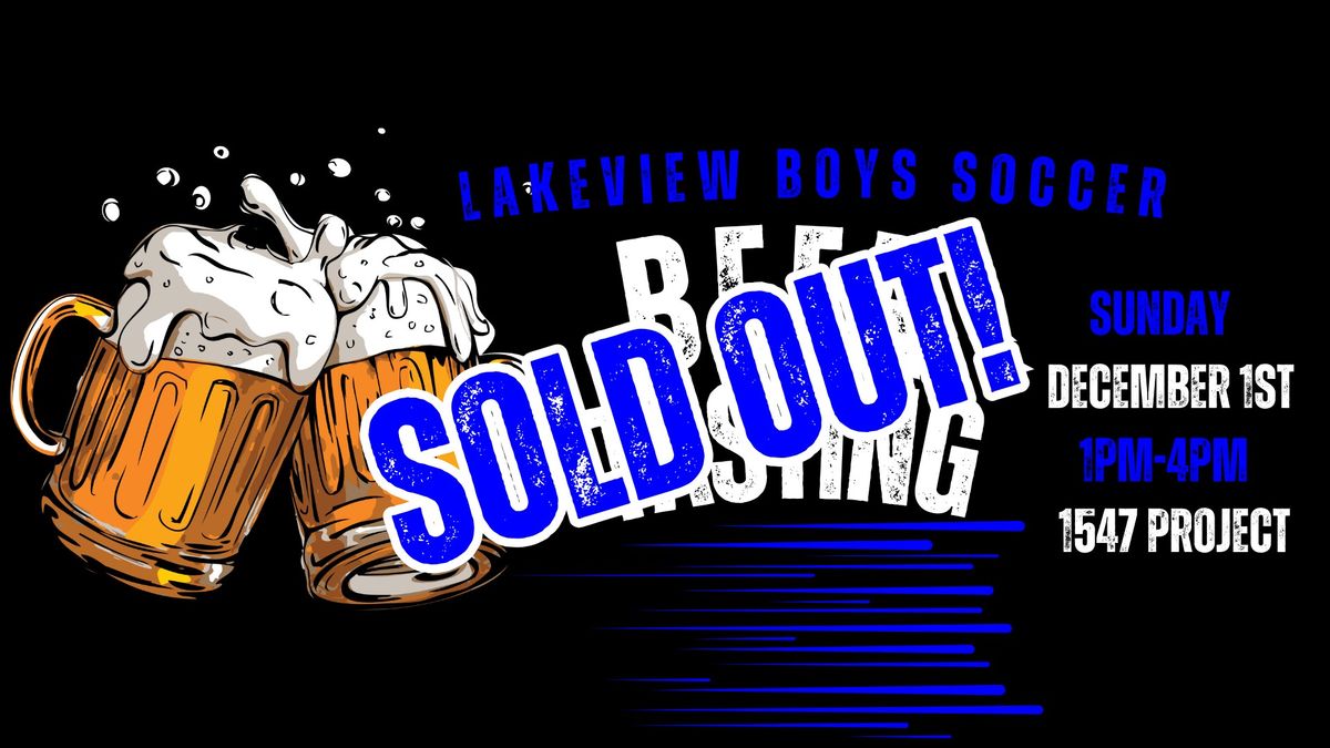 Lakeview Boys Soccer Beer Tasting 