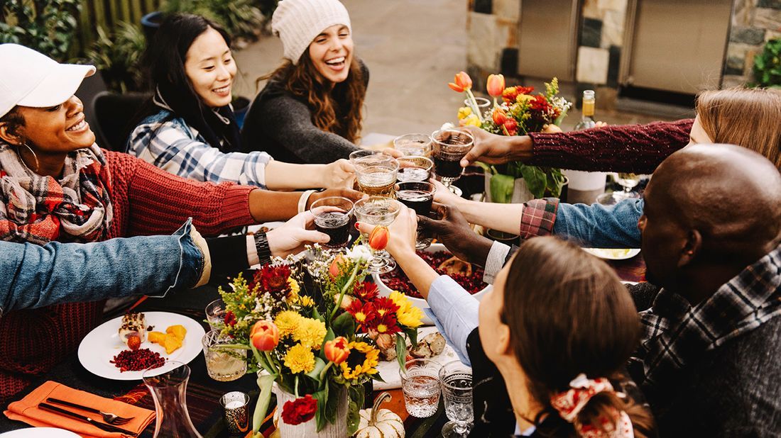 Annual FriendsGiving Potluck Dinner @ The Clubhouse!