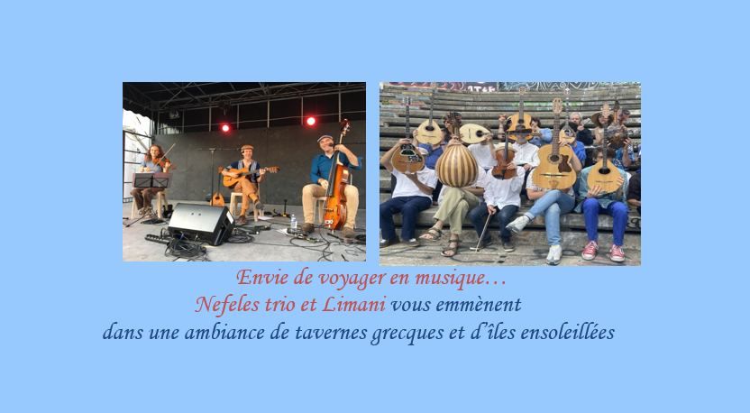 Concert Nefeles trio et Limani