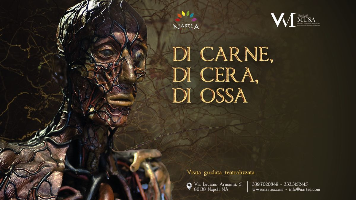 Di carne, di cera, di ossa: visita teatralizzata di NarteA al Musa