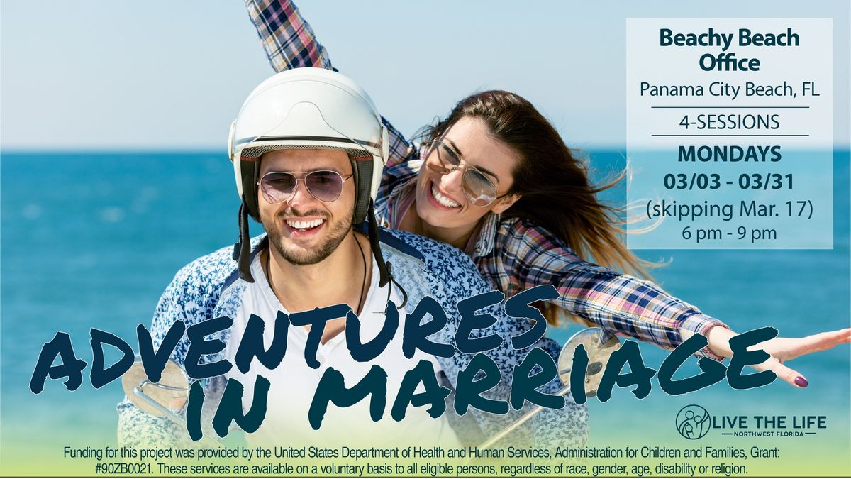 FREE "Adventures in Marriage" Classes in Panama City Beach!