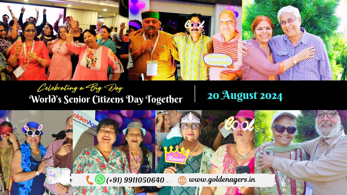 World's Senior Citizens Day Celebration at Agra Tour