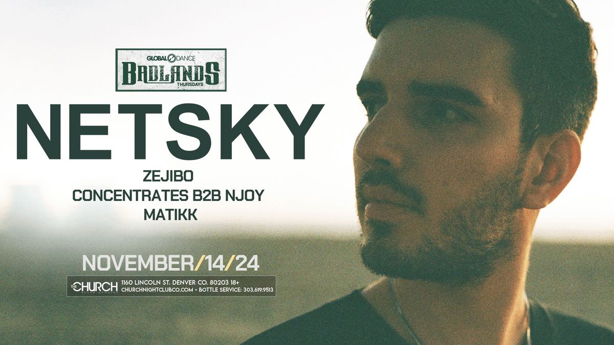 Badlands Thursdays: Netsky