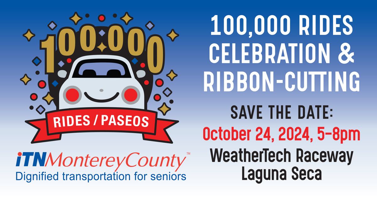 100,000 Rides Celebration & Ribbon Cutting