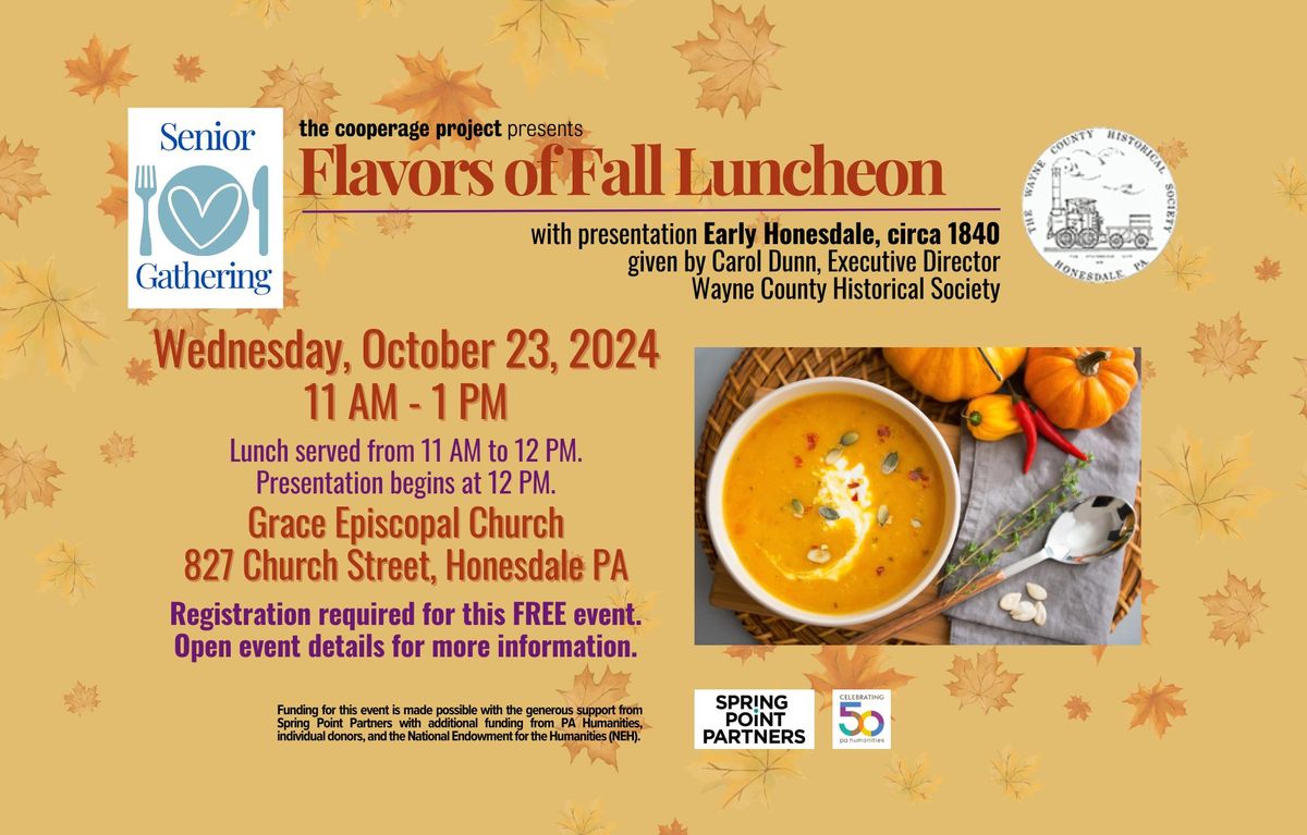 Senior Gathering : Flavors of Fall Luncheon