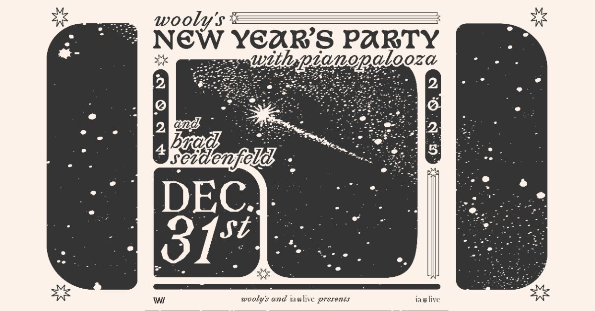 NYE Party with Pianopalooza at Wooly's