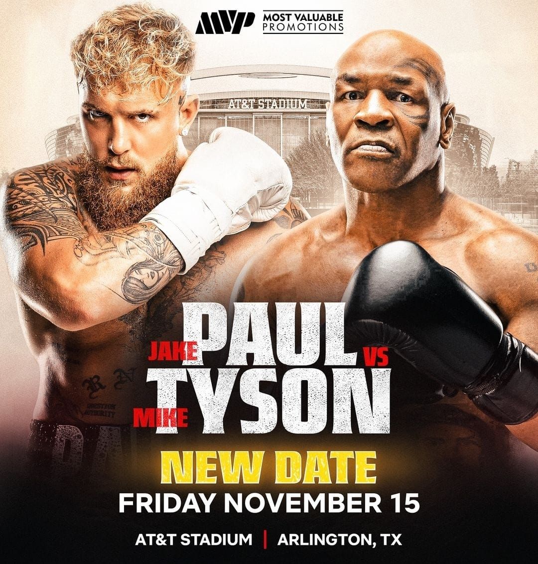 TYSON VS PAUL RSVP FOR TABLE 