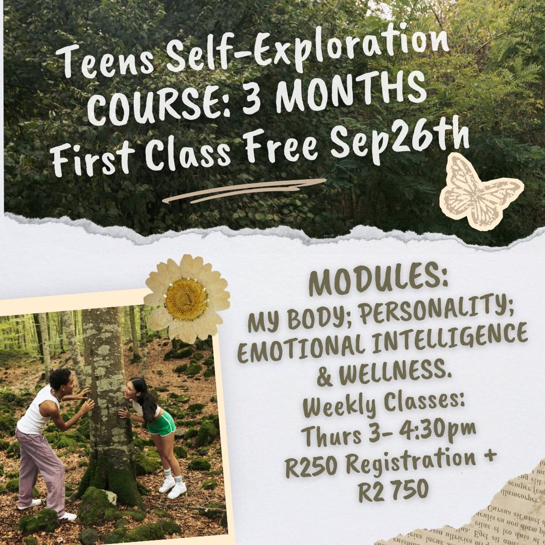 Teens Self-Exploration Course 3Months; 1st Class Free