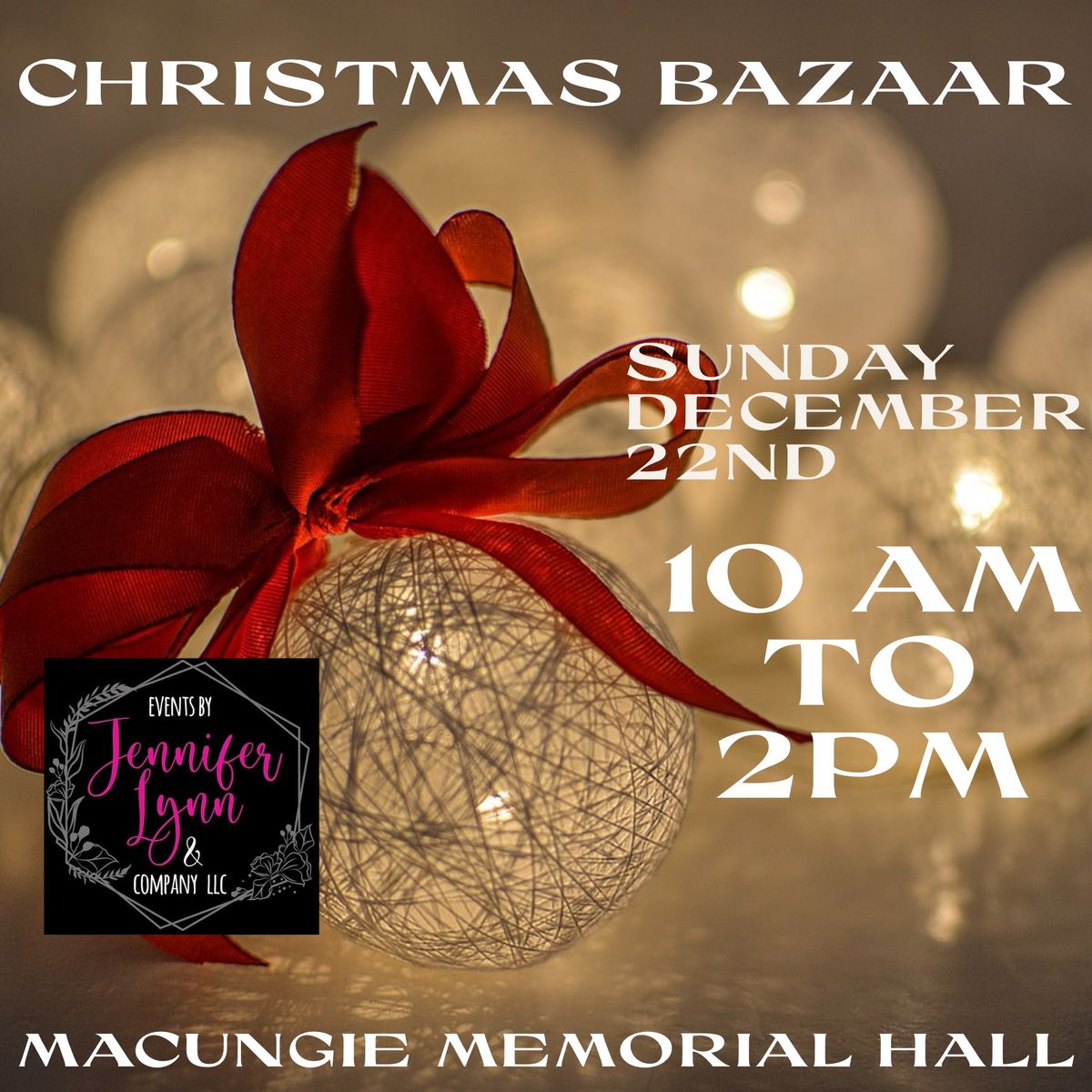 Christmas Bazaar 