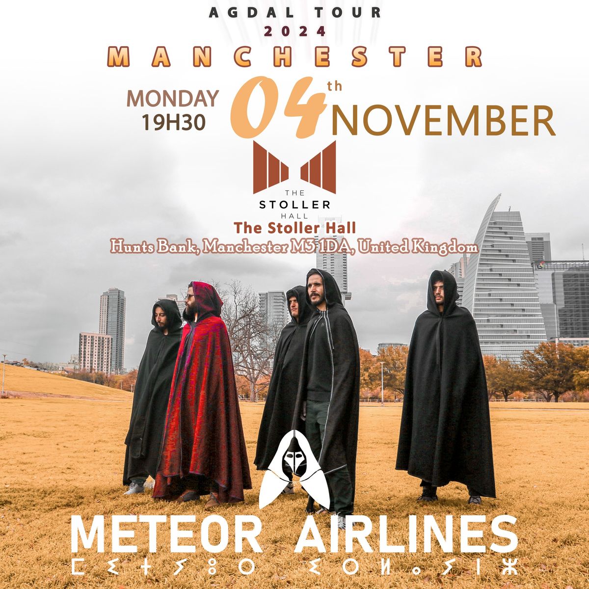 Meteor Airlines in Manchester - AGDAL tour