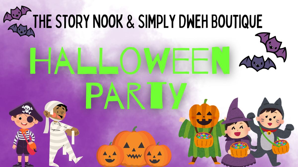 \ud83d\udc7b\ud83c\udf83Halloween Party & Storytime \ud83c\udf83\ud83d\udc7b