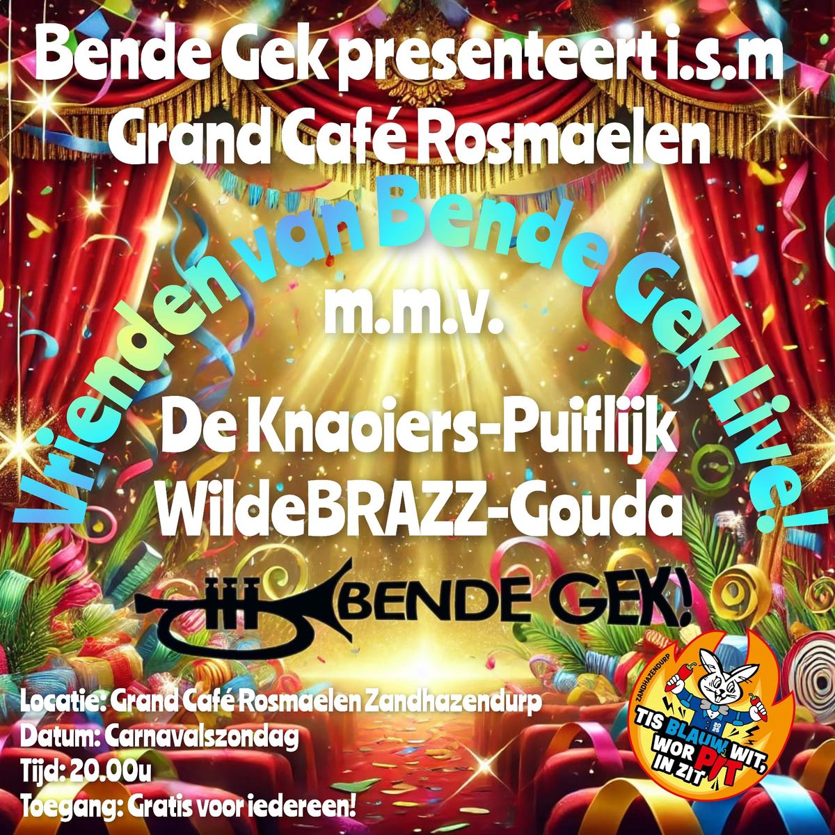 Vrienden van Bende Gek Live!