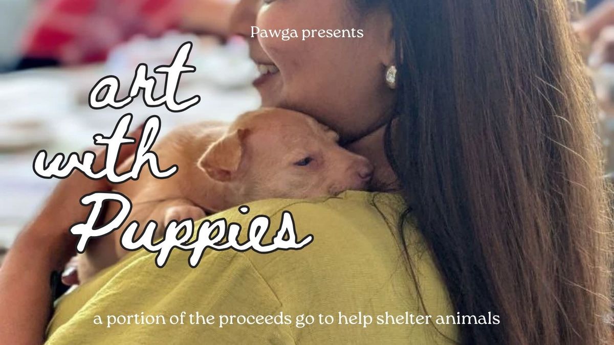 Pawga&apos;s Art with Puppies