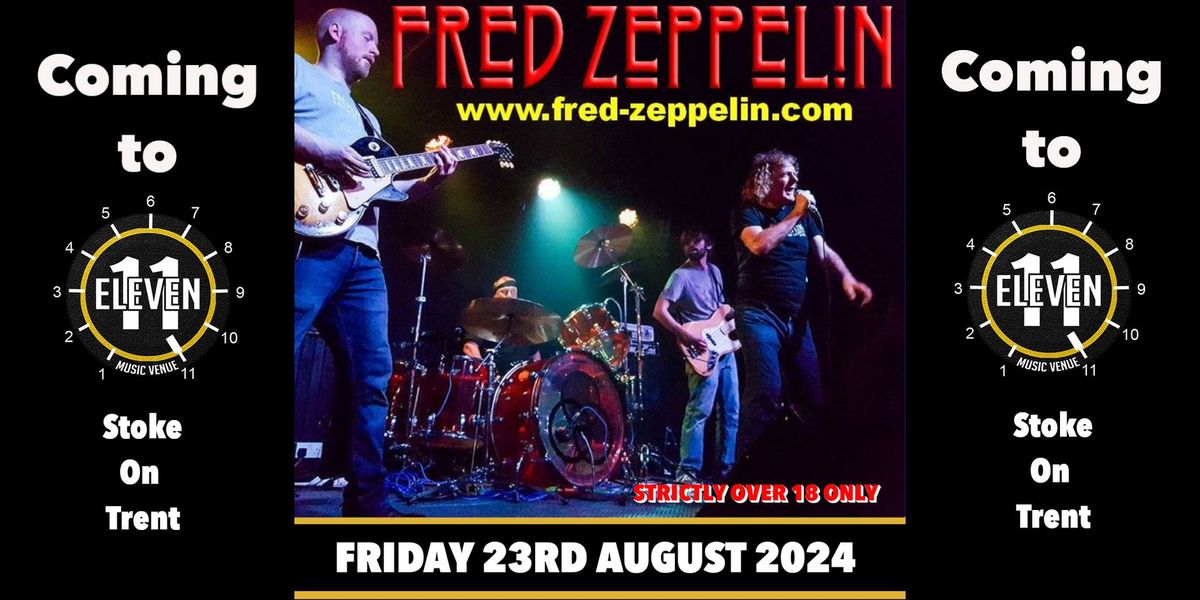 Fred Zepplin live at Eleven Stoke