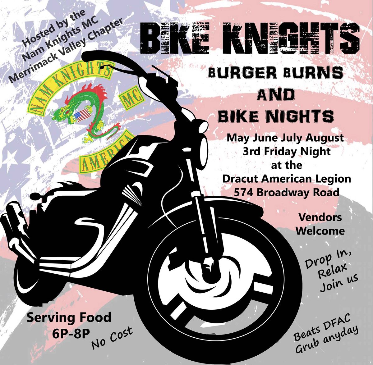 Burger Burn and Bike Night #1