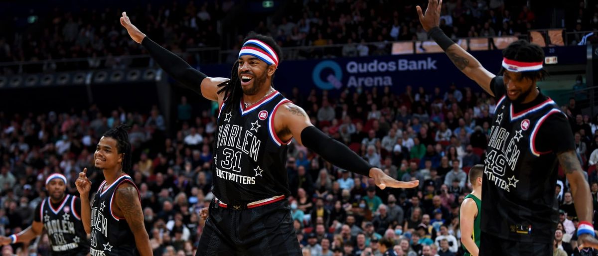 Harlem Globetrotters at Jack Breslin Student Events Center