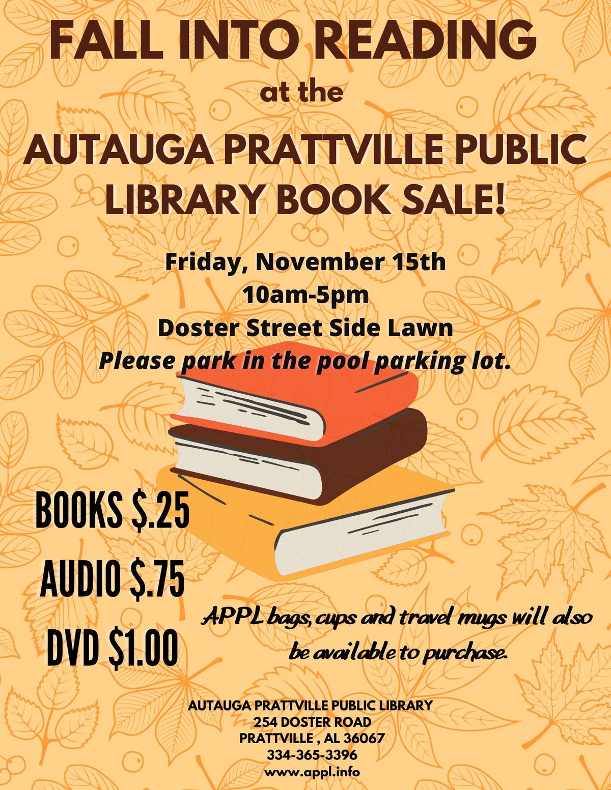 APPL Book Sale