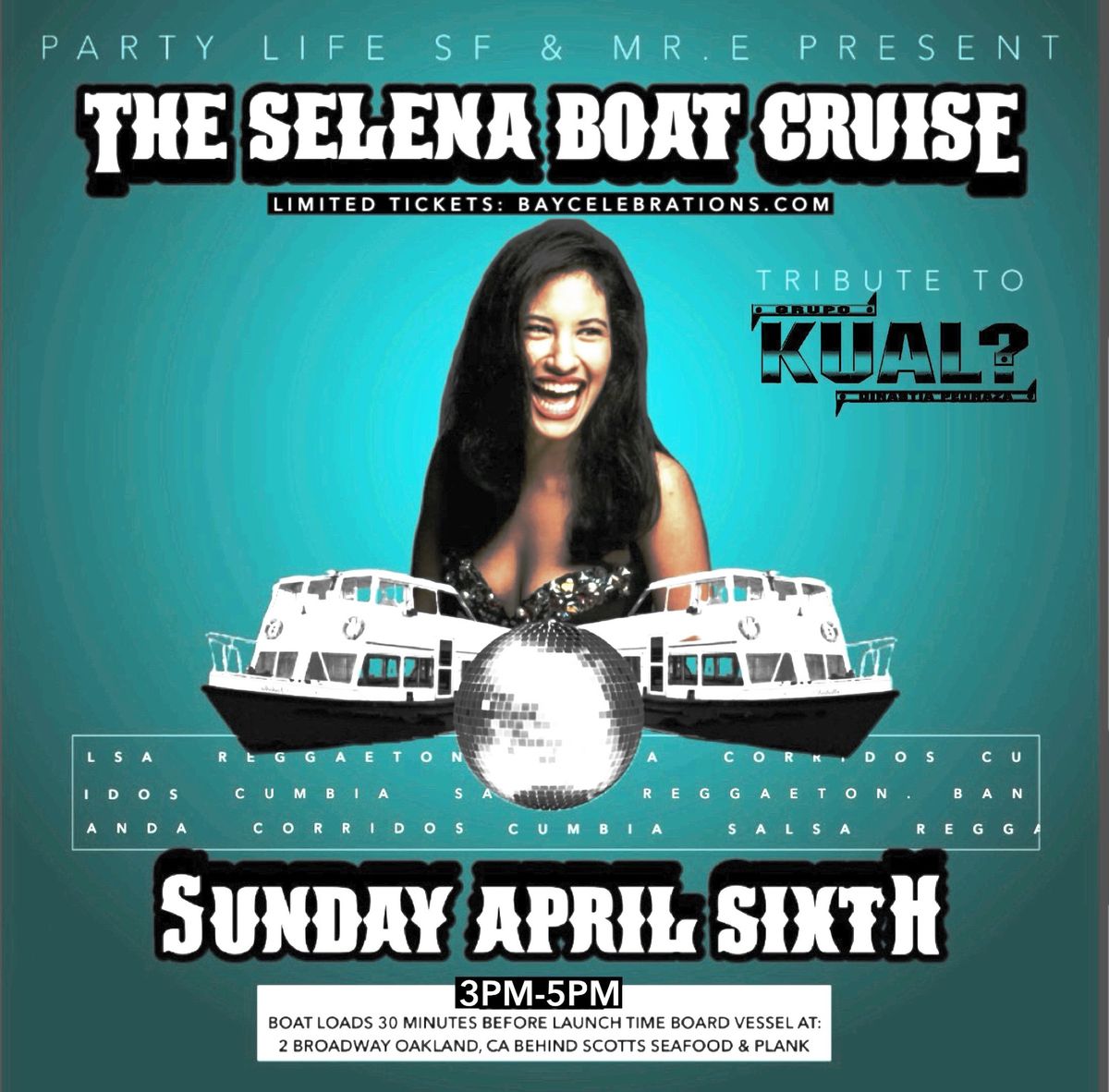 THE SELENA BOAT CRUISE