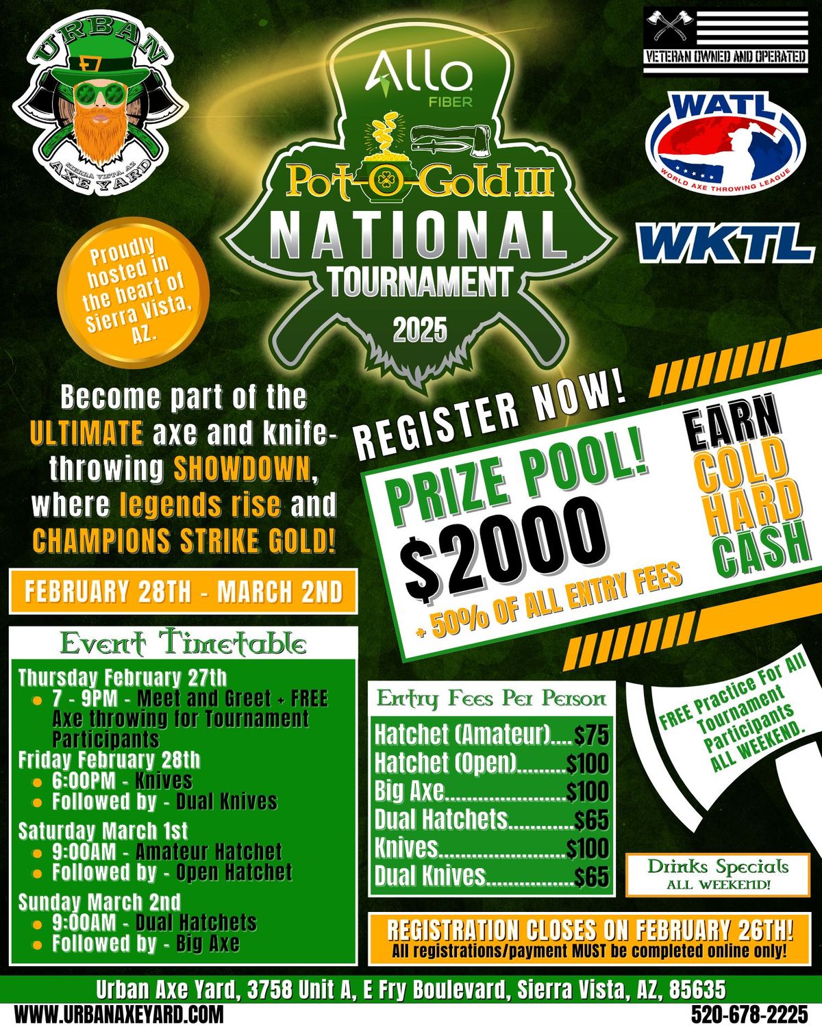 Allo Fiber Pot-O-Gold III National Tournament